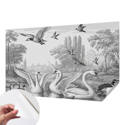 Mural de pared con estampado hermoso Paisaje clásico