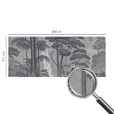 Fotomural decorativo para cabecero de cama Selva tropical