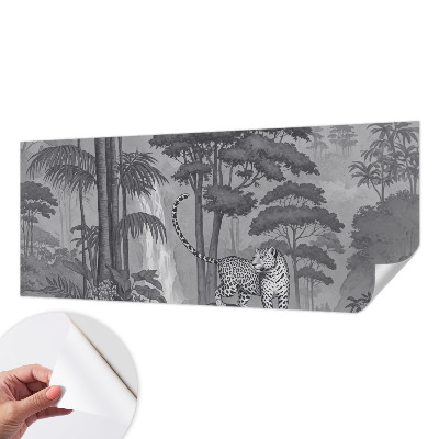 Fotomural decorativo para cabecero de cama Selva tropical