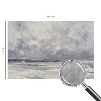 Papel mural con patrón decorativo Se avecina una tormenta