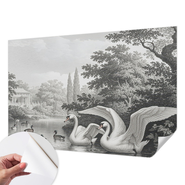 Papel mural texturado decorativo La elegancia de la naturaleza