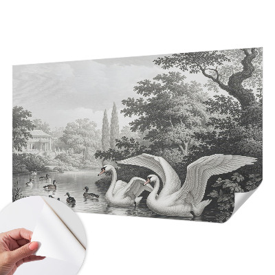 Papel mural texturado decorativo La elegancia de la naturaleza
