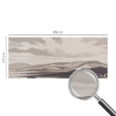 Fotomural decorativo para cabecero de cama Un paisaje tranquilo