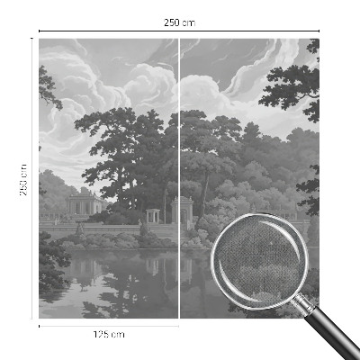 Papel mural texturado decorativo Paisaje natural