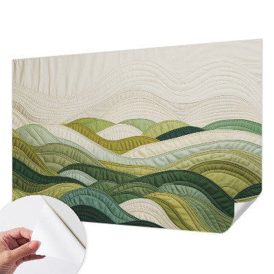 Papel mural con patrón decorativo Fabric Hills