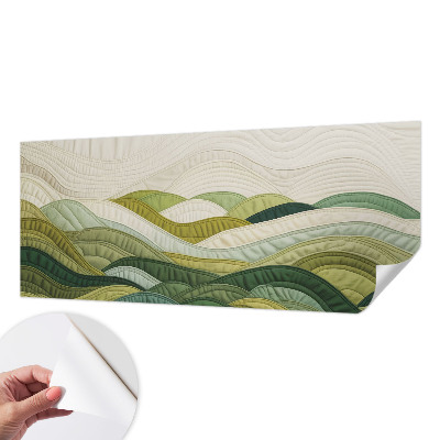 Papel mural con patrón decorativo Fabric Hills