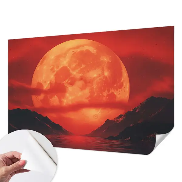 Mural de pared con estampado hermoso con diseño llamado «Fenómeno nocturno»