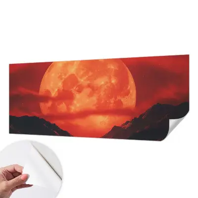 Mural de pared con estampado hermoso con diseño llamado «Fenómeno nocturno»
