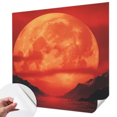 Mural de pared con estampado hermoso con diseño llamado «Fenómeno nocturno»