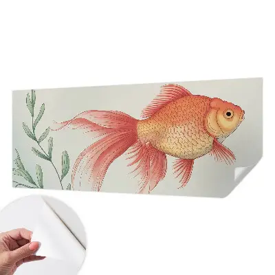 Mural de pared con estampado hermoso con motivo 'Belleza del agua'