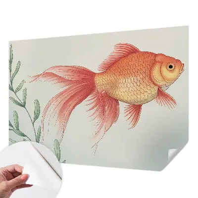 Mural de pared con estampado hermoso con motivo 'Belleza del agua'