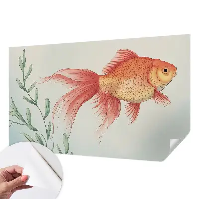 Mural de pared con estampado hermoso con motivo 'Belleza del agua'