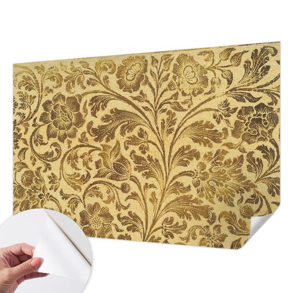 Fotomural decorativo para cabecero de cama con estampado floral