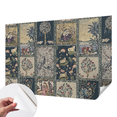Fotomural decorativo para cabecero de cama Escena romántica