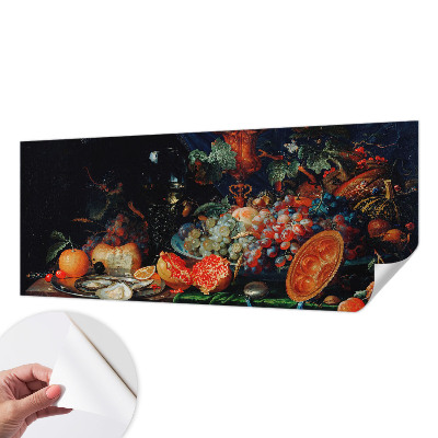 Mural de pared con estampado hermoso Abundancia frutal