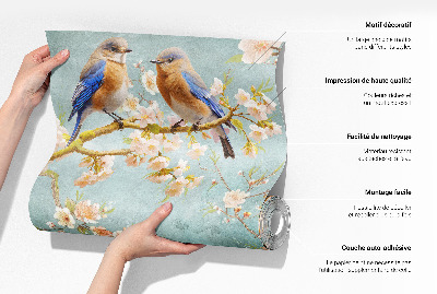 Fotomural decorativo para cabecero de cama botánica pacífica