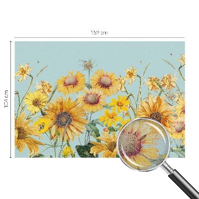 Papel mural texturado decorativo Jardín de verano