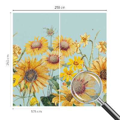 Papel mural texturado decorativo Jardín de verano