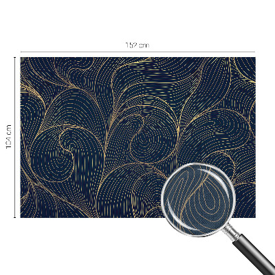 Papel mural texturado decorativo motivo ondulado