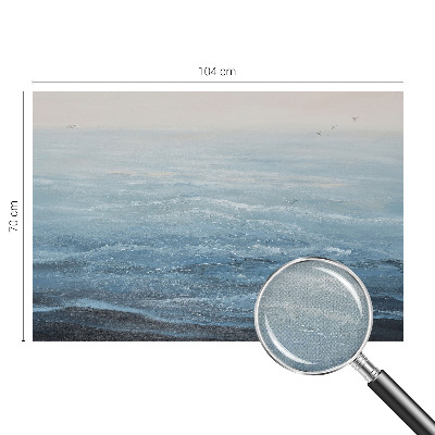 Papel mural texturado decorativo El mar está en calma.