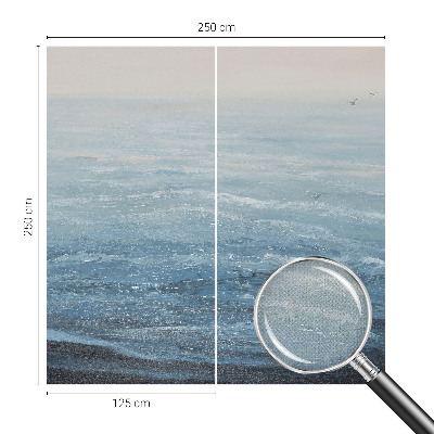 Papel mural texturado decorativo El mar está en calma.