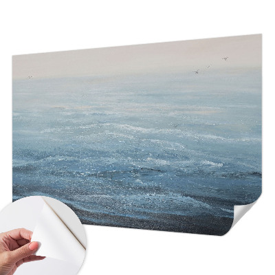 Papel mural texturado decorativo El mar está en calma.