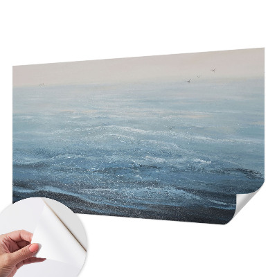 Papel mural texturado decorativo El mar está en calma.