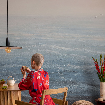 Papel mural texturado decorativo El mar está en calma.