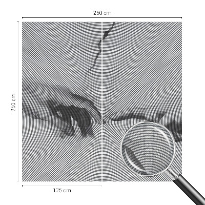 Fotomural decorativo para cabecero de cama Manos hipnóticas