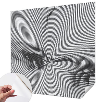Fotomural decorativo para cabecero de cama Manos hipnóticas
