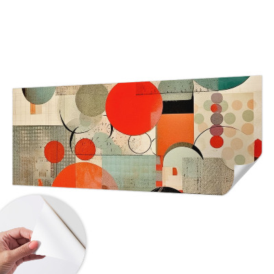 Papel mural texturado decorativo Abstracción colorida