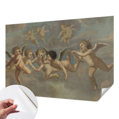 Mural de pared con estampado hermoso Figuras angelicales