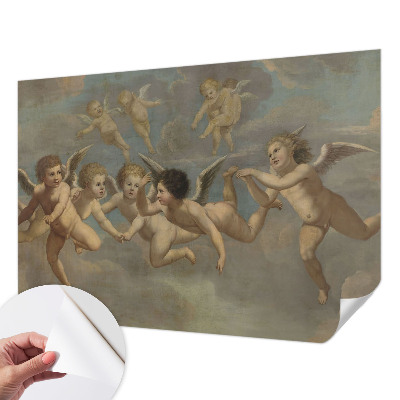 Mural de pared con estampado hermoso Figuras angelicales