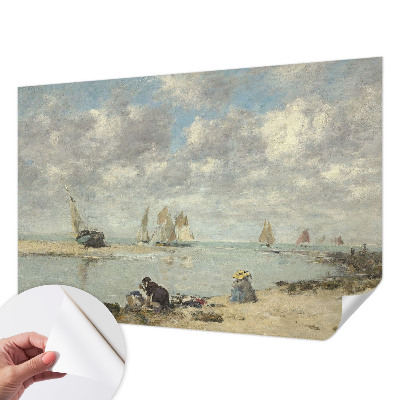Fotomural decorativo para cabecero de cama con paisajes marinos