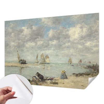 Fotomural decorativo para cabecero de cama con paisajes marinos