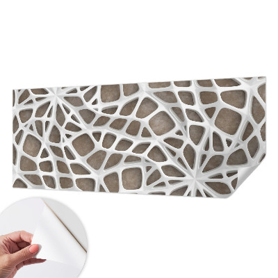 Papel mural texturado decorativo Red de encaje