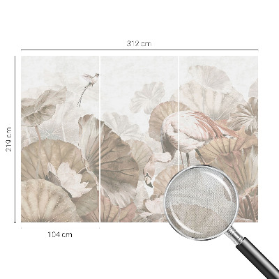 Mural de pared con estampado hermoso Naturaleza elegante