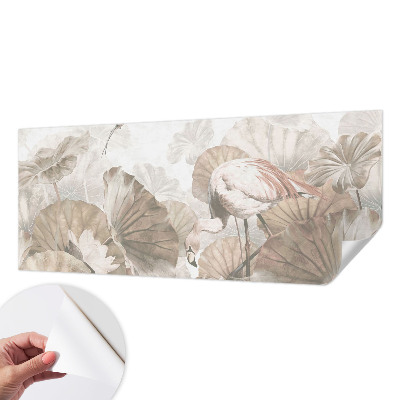 Mural de pared con estampado hermoso con un diseño de naturaleza elegante