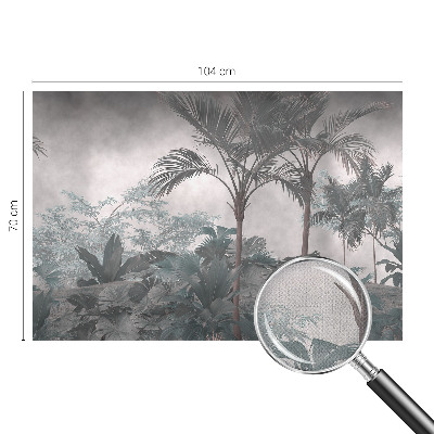 Papel mural texturado decorativo Naturaleza exótica