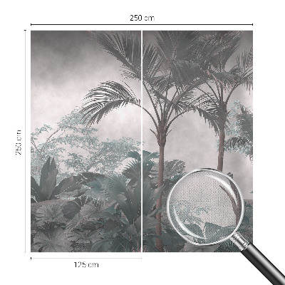 Papel mural texturado decorativo Naturaleza exótica