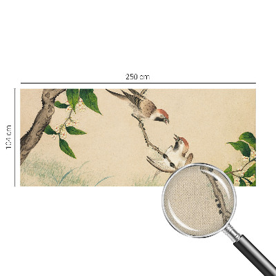 Fotomural decorativo para cabecero de cama Dúo clásico