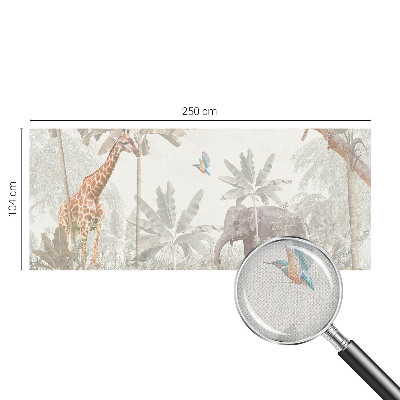 Fotomural decorativo para cabecero de cama oasis tropical