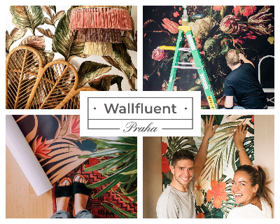 Mural de pared con estampado hermoso Encanto frutal