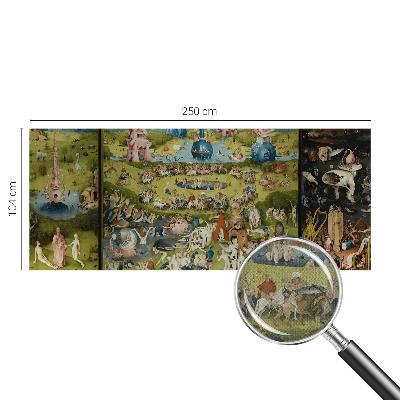 Papel mural texturado decorativo El jardín secreto