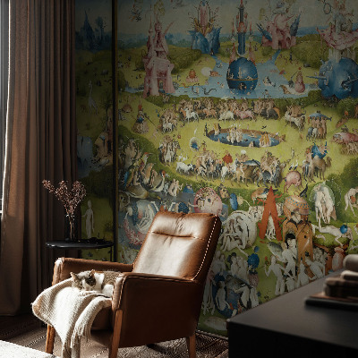 Papel mural texturado decorativo El jardín secreto