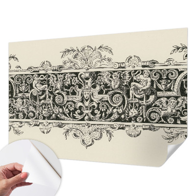 Mural de pared con estampado hermoso con motivos mitológicos