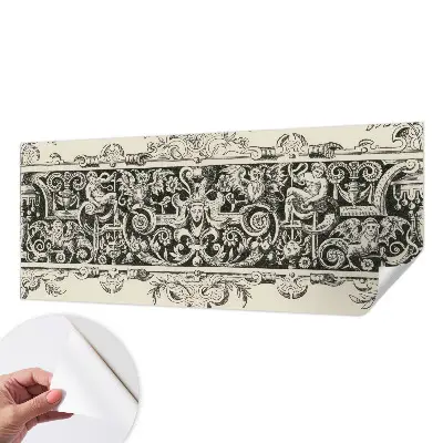 Mural de pared con estampado hermoso con motivos mitológicos