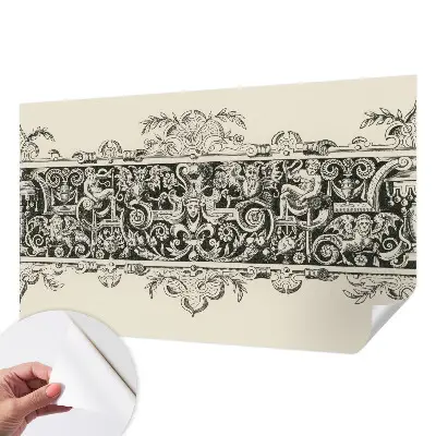Mural de pared con estampado hermoso con motivos mitológicos