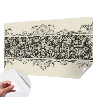 Mural de pared con estampado hermoso motivos mitológicos