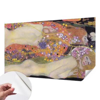 Papel mural texturado decorativo con diseño de arreglo floral